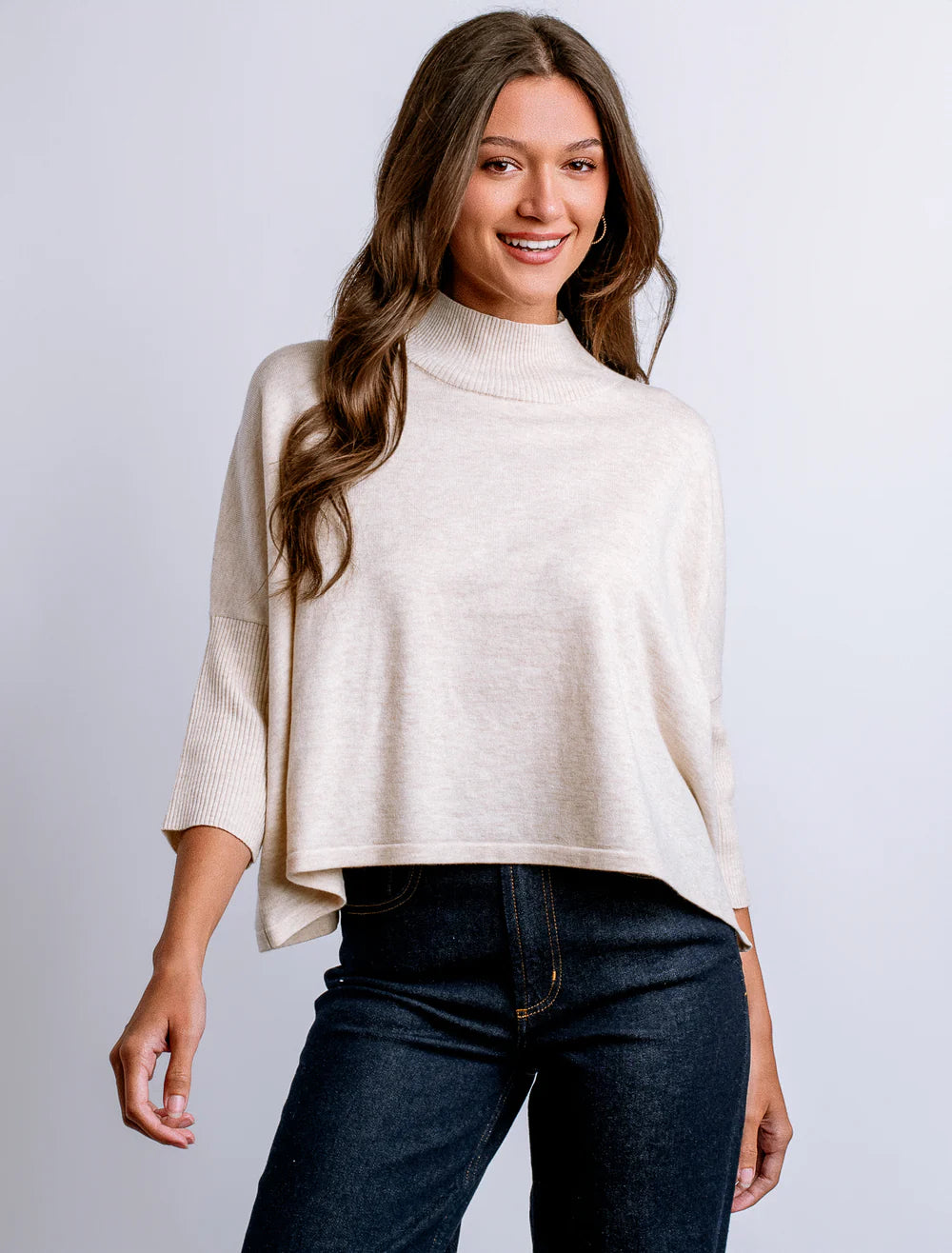 Aja Ortho Sweater - Ecru
