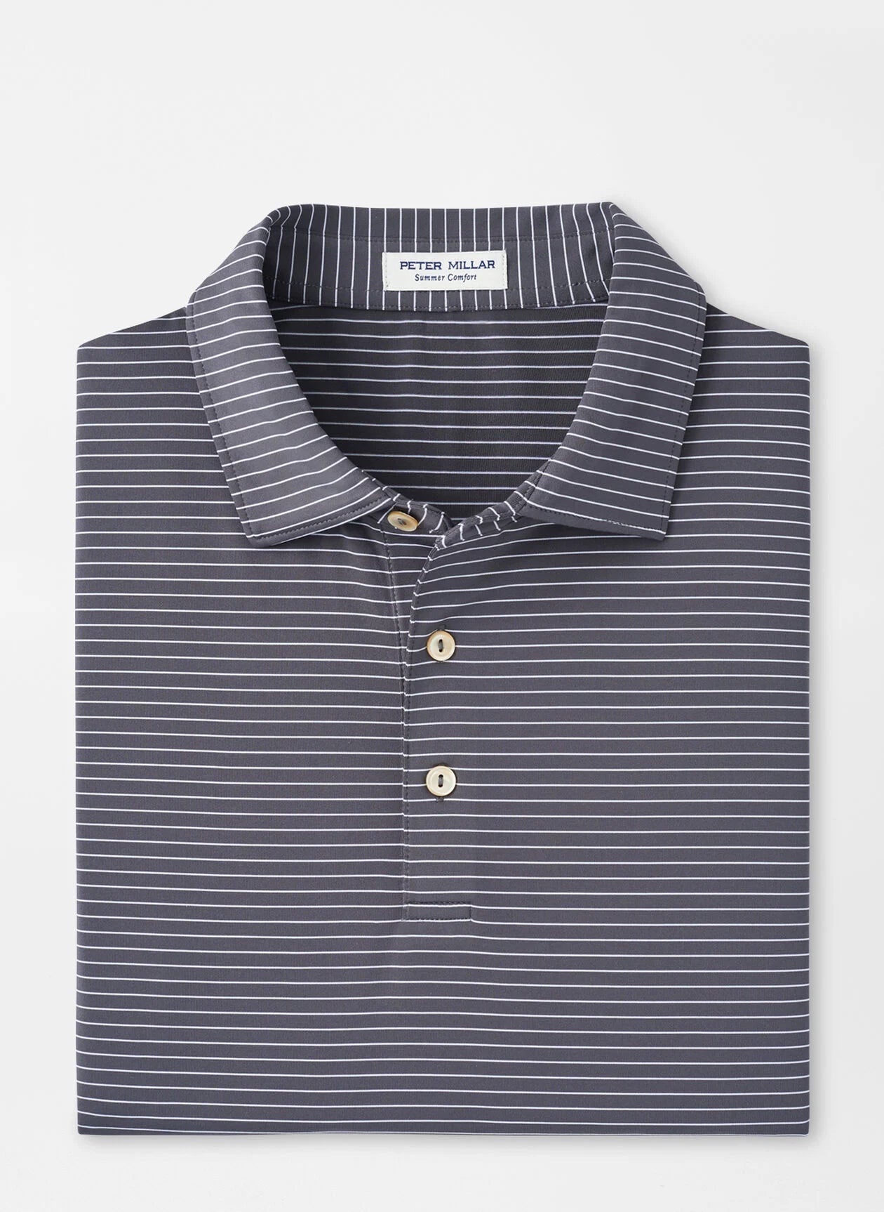 Jubilee Performance Jersey Polo by Peter Millar - Iron - Georgia Vault G