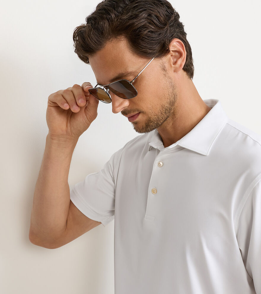 Solid Performance Jersey Polo - Two Colors