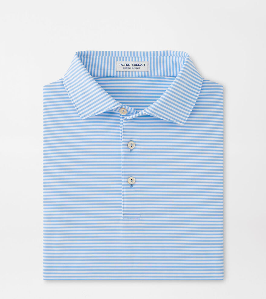 Hales Performance Jersey Polo by Peter Millar - Cottage Blue