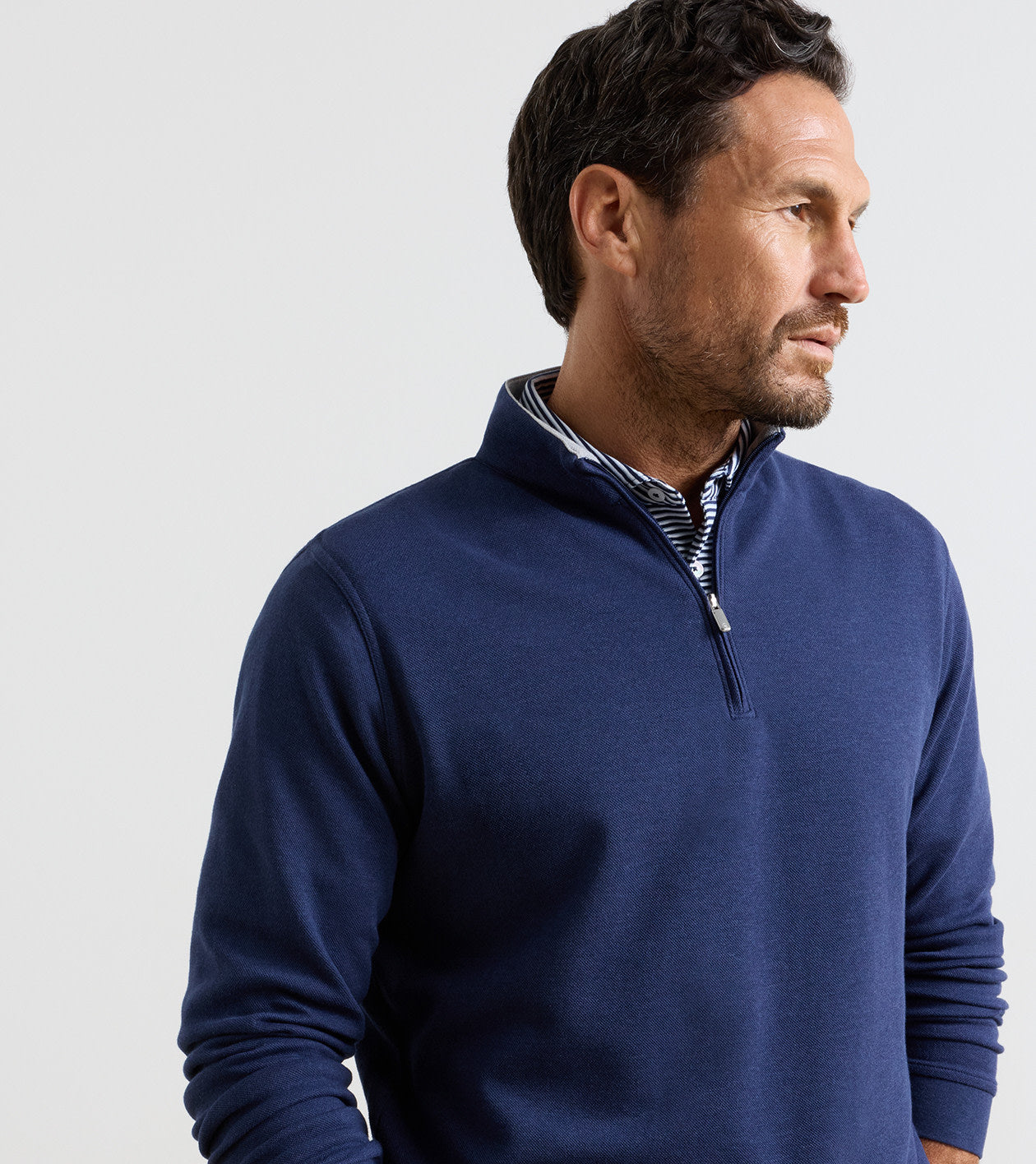 Crown Comfort Pullover by Peter Millar - Navy