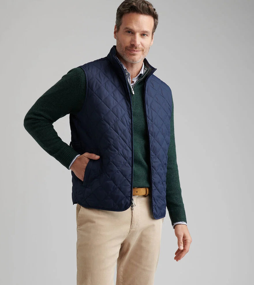 Essex Vest by Peter Millar - Navy