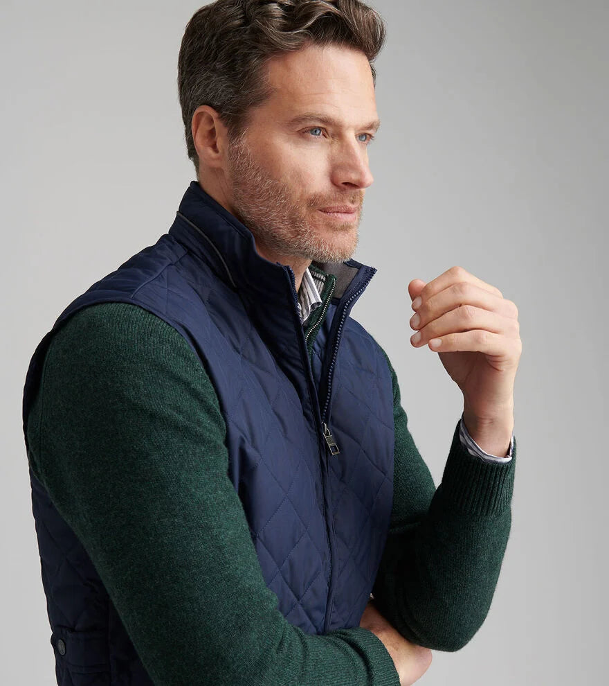 Essex Vest by Peter Millar - Navy