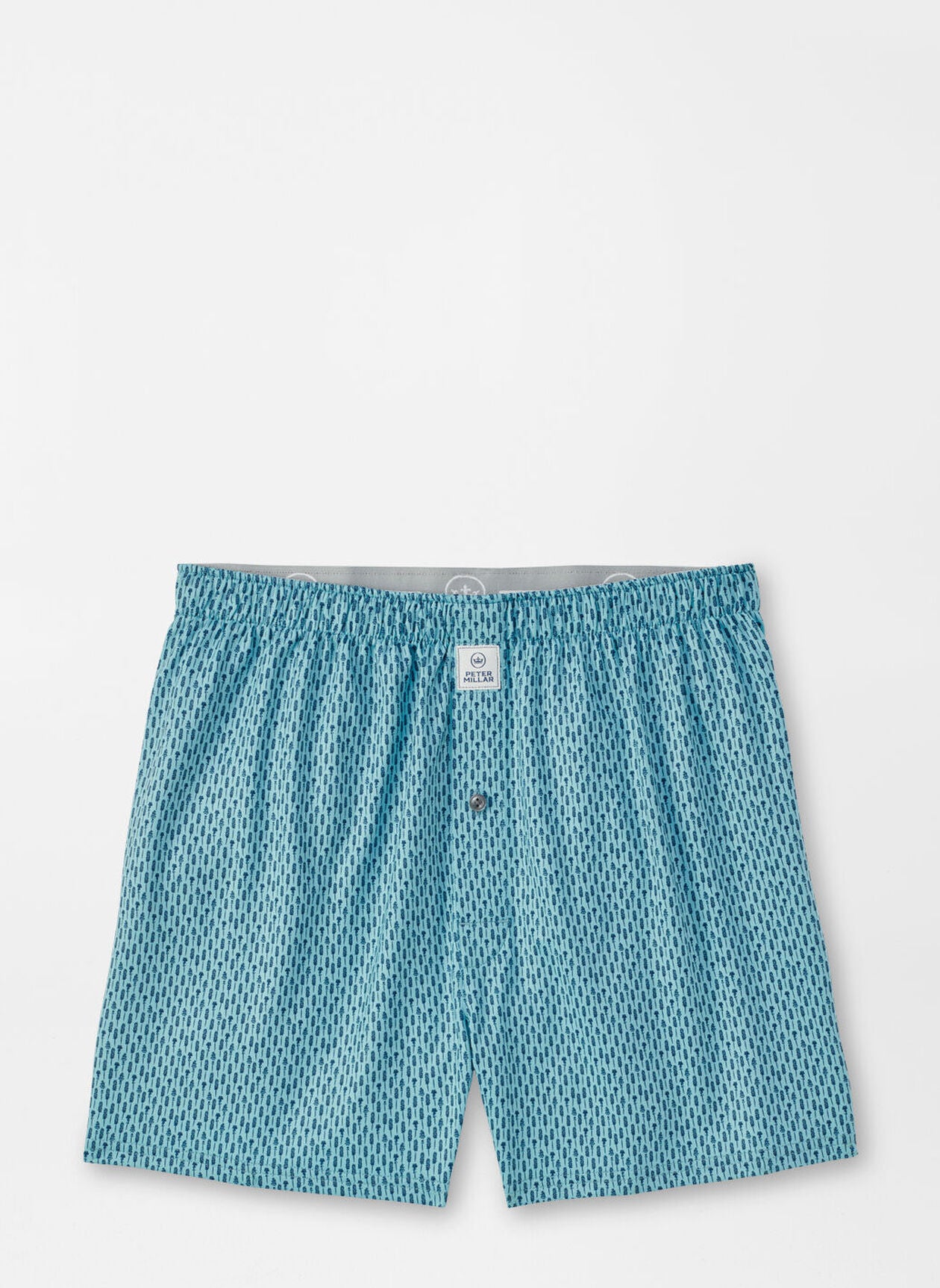 Peter Millar - Lavender Fields Performance Boxer Short - Cyan