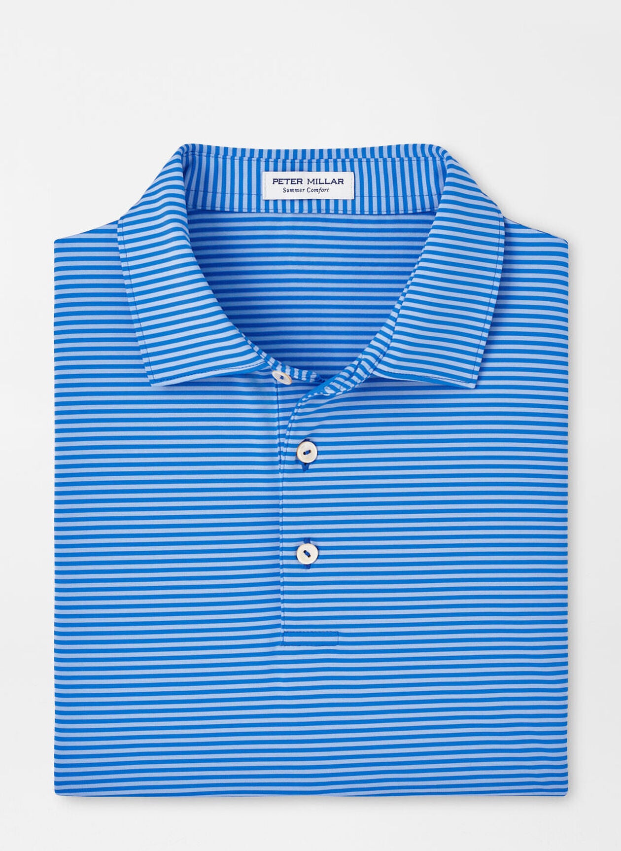 Peter Millar - Hales Performance Jersey Polo - Mako Blue