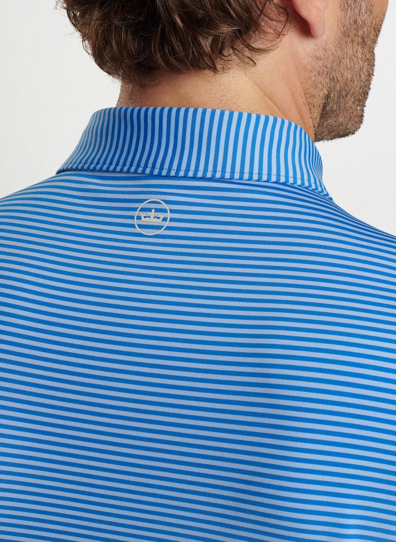 Peter Millar - Hales Performance Jersey Polo - Mako Blue