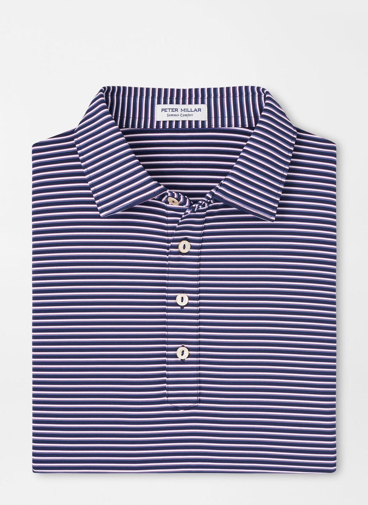 Chatham Performance Jersey Polo by Peter Millar - Navy