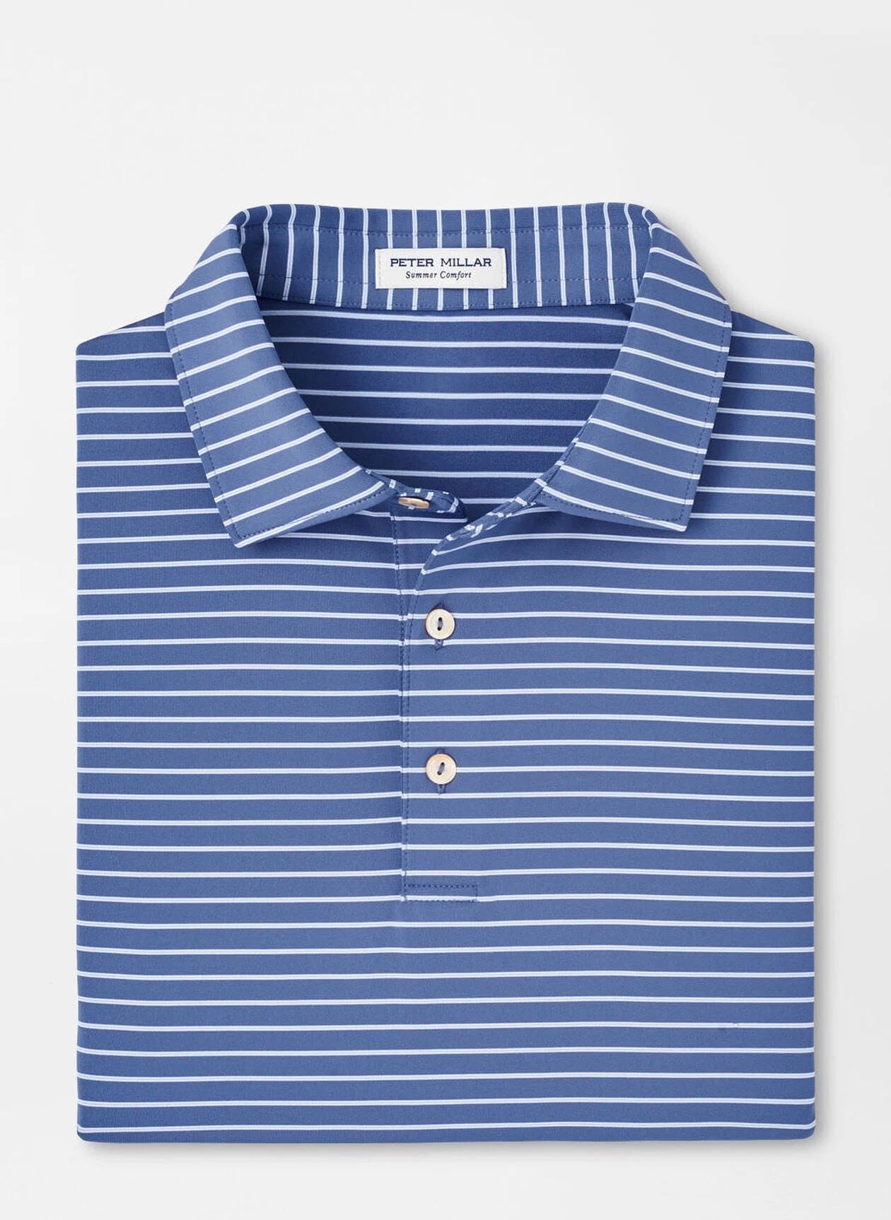 Drum Performance Polo by Peter Millar - Astral Blue