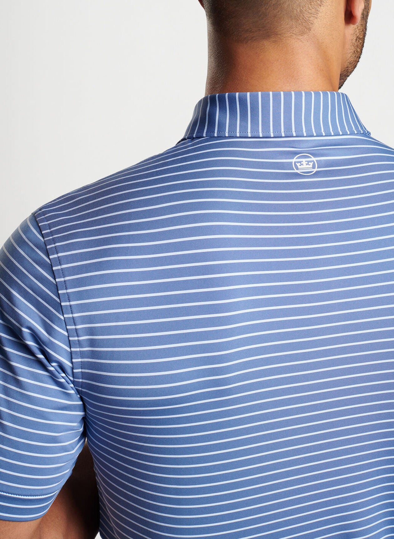 Drum Performance Polo by Peter Millar - Astral Blue