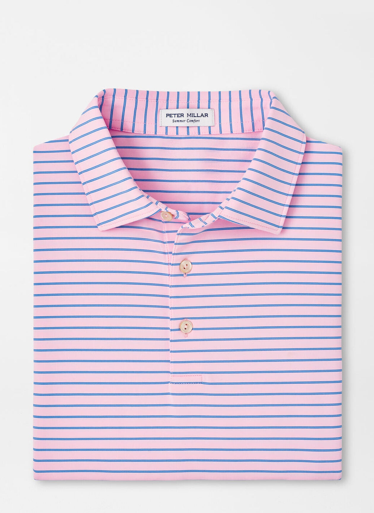 Peter Millar - Drum Performance Jersey Polo - Palmer Pink