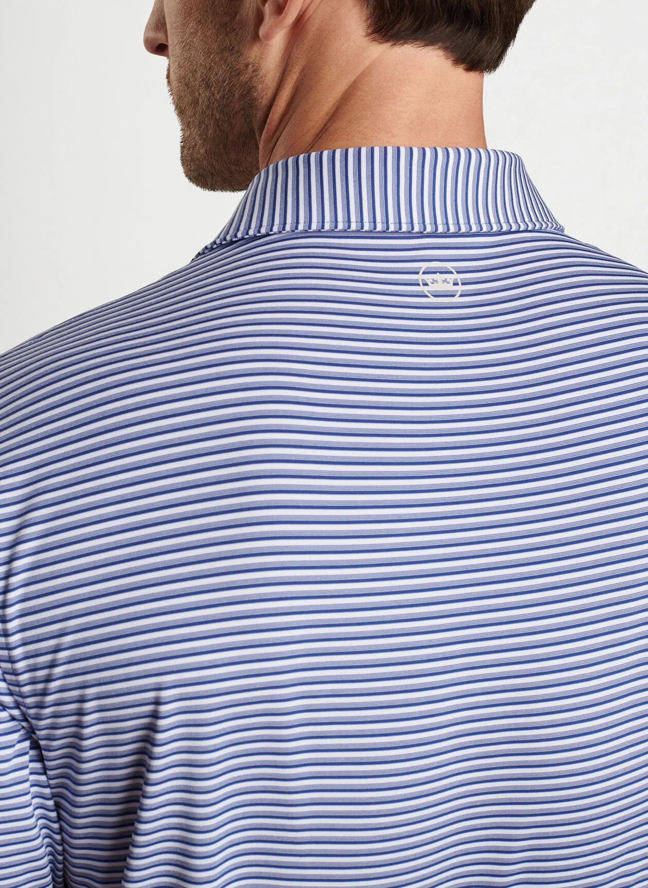 Cedar Performance Jersey Polo by Peter Millar - Sport Navy