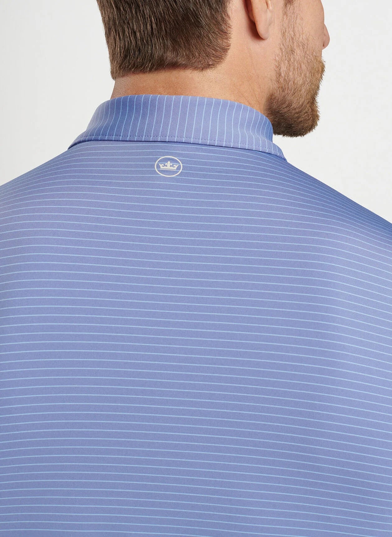 Hemlock Performance Jersey Polo by Peter Millar - Velvet Plum