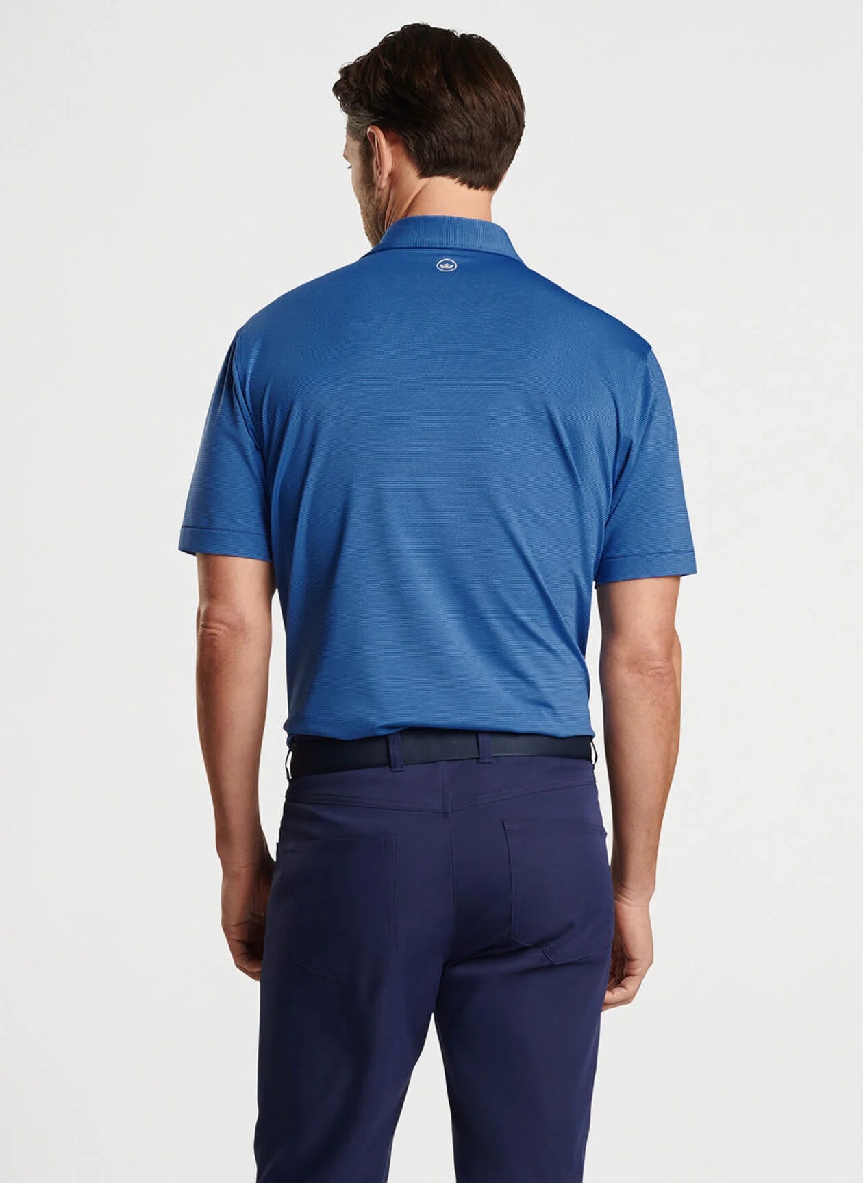 Jubilee Performance Jersey Polo by Peter Millar - Sport Navy