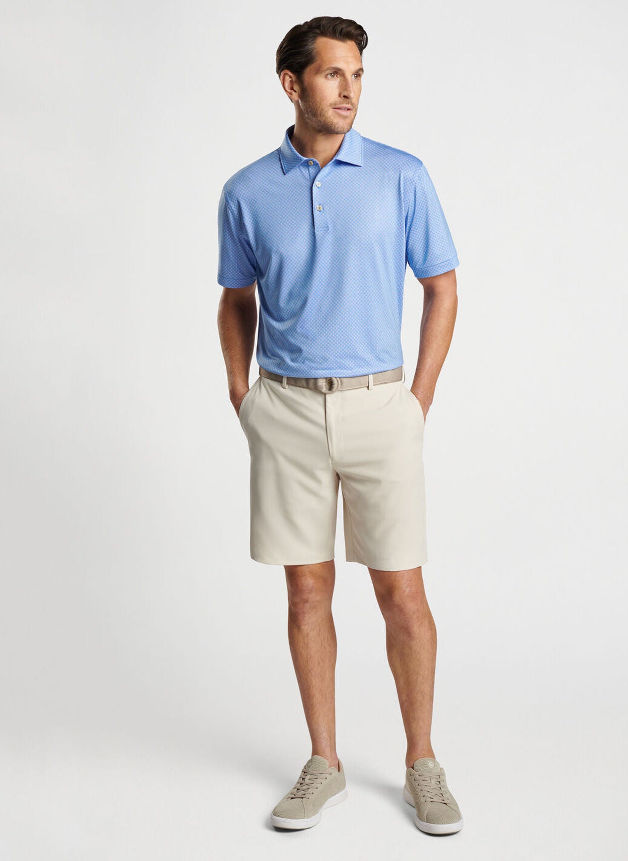 Peter Millar - North Flight Performance Jersey Polo - Liberty Blue