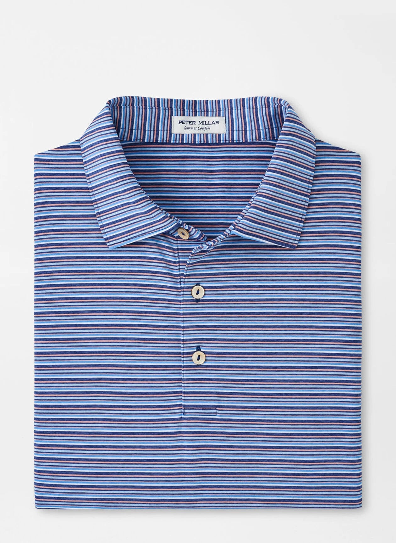 Fairmont Performance Jersey Polo by Peter Millar - Sport Navy