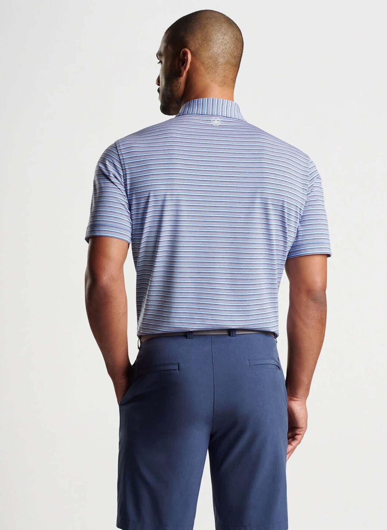 Fairmont Performance Jersey Polo by Peter Millar - Sport Navy