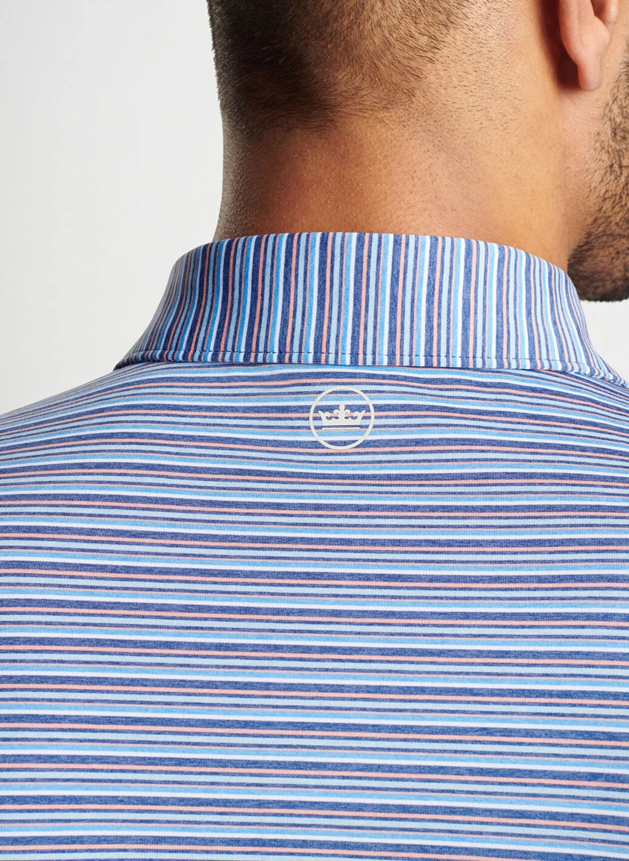 Fairmont Performance Jersey Polo by Peter Millar - Sport Navy