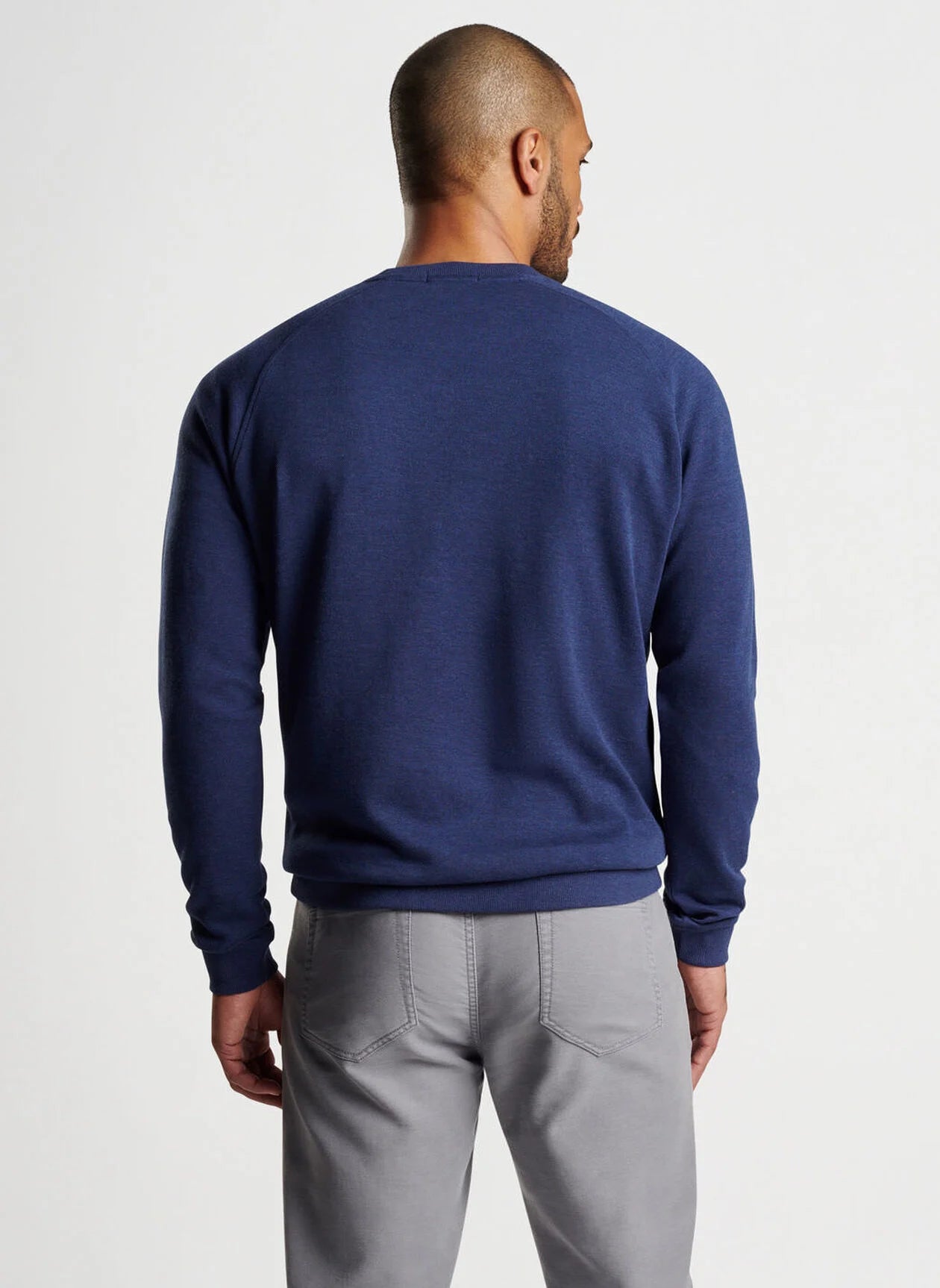 Crown Comfort Knit Crew by Peter Millar - Navy