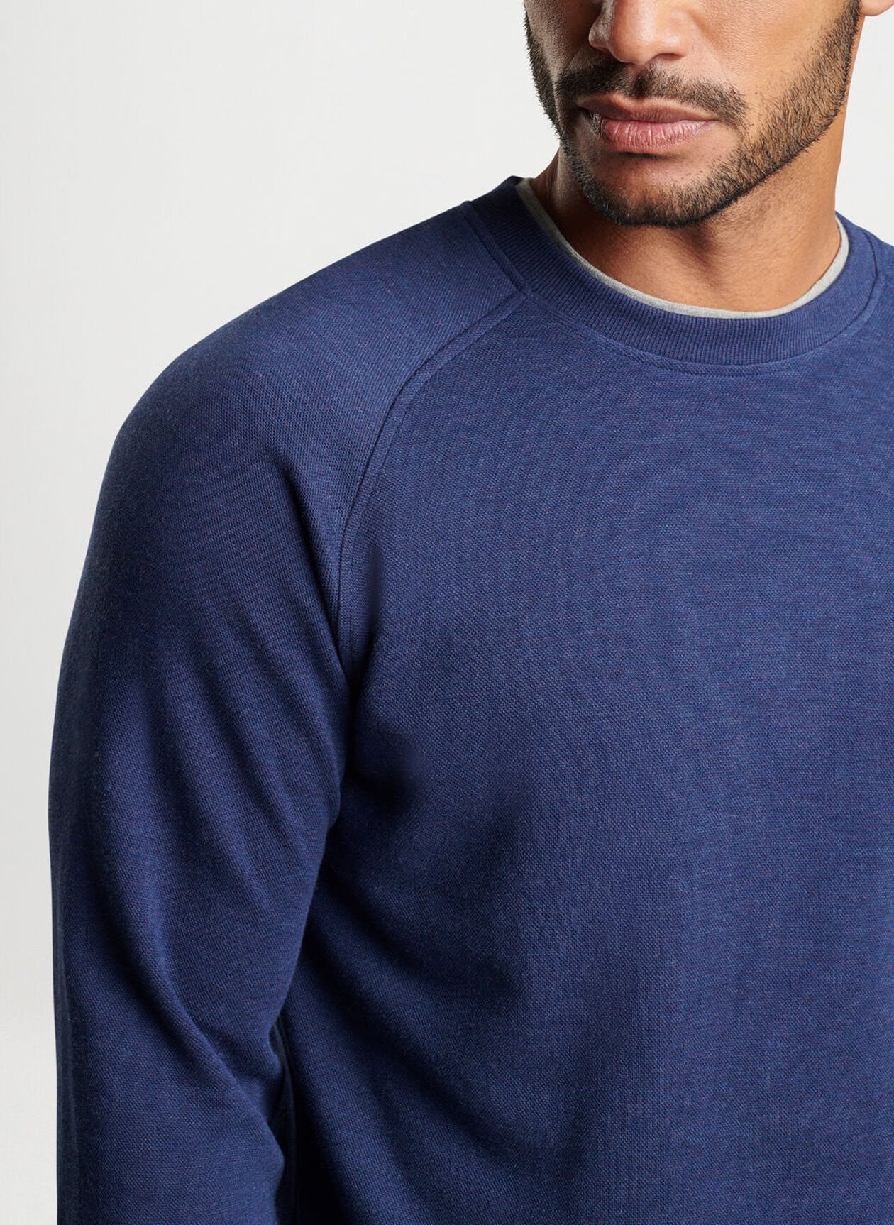 Crown Comfort Knit Crew by Peter Millar - Navy