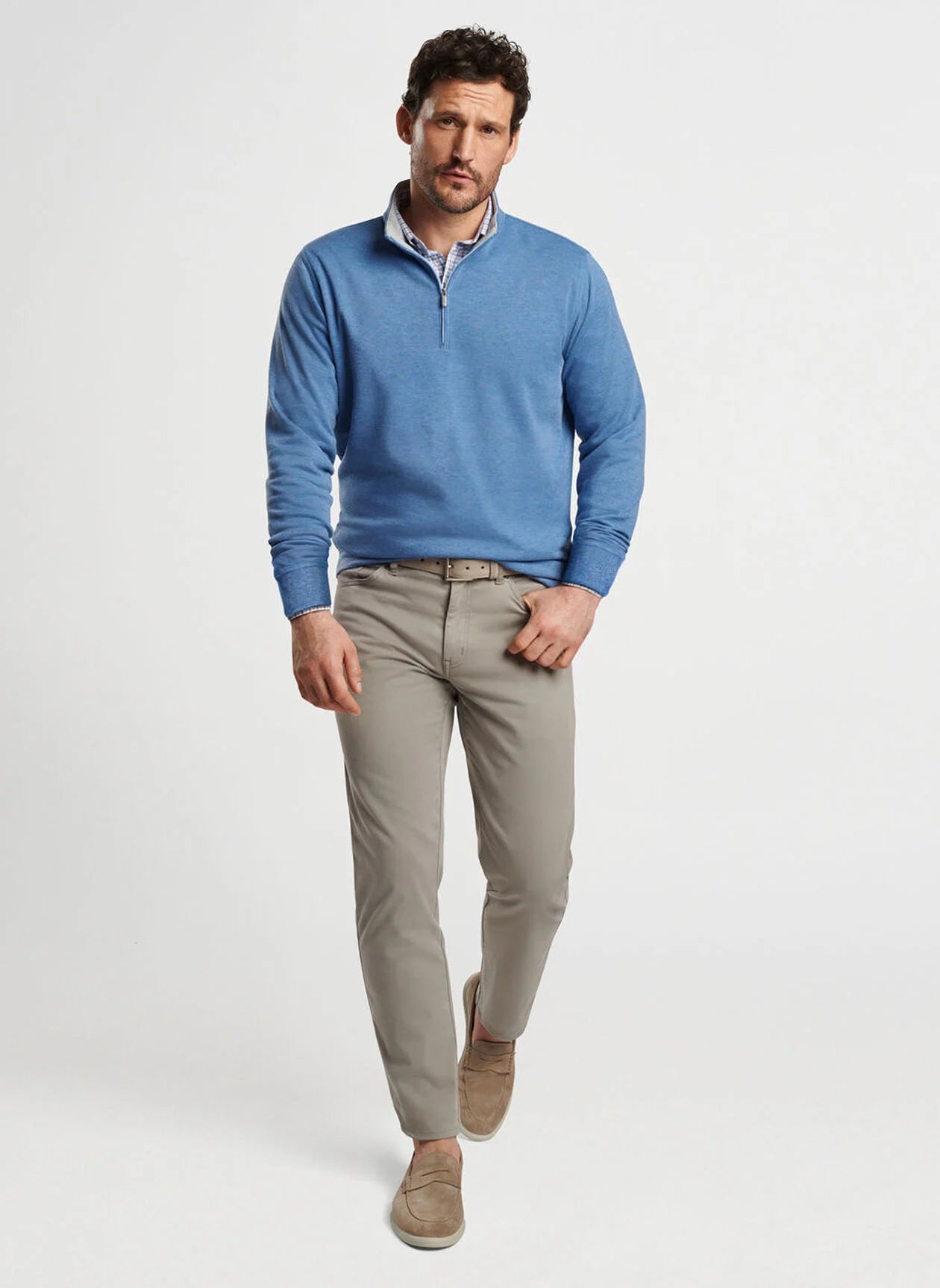 Crown Comfort Pullover by Peter Millar - Astral Blue