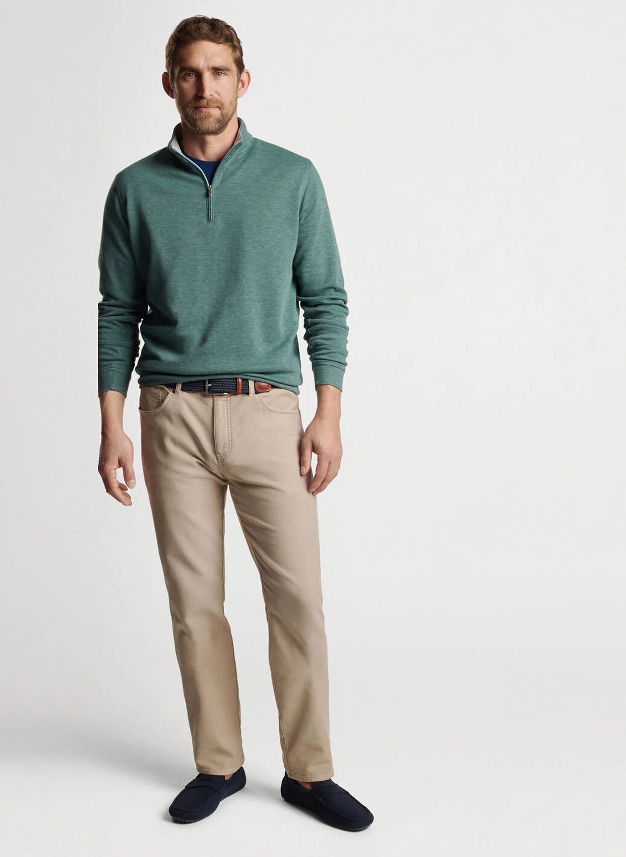 Crown Comfort Pullover by Peter Millar - Sherwood