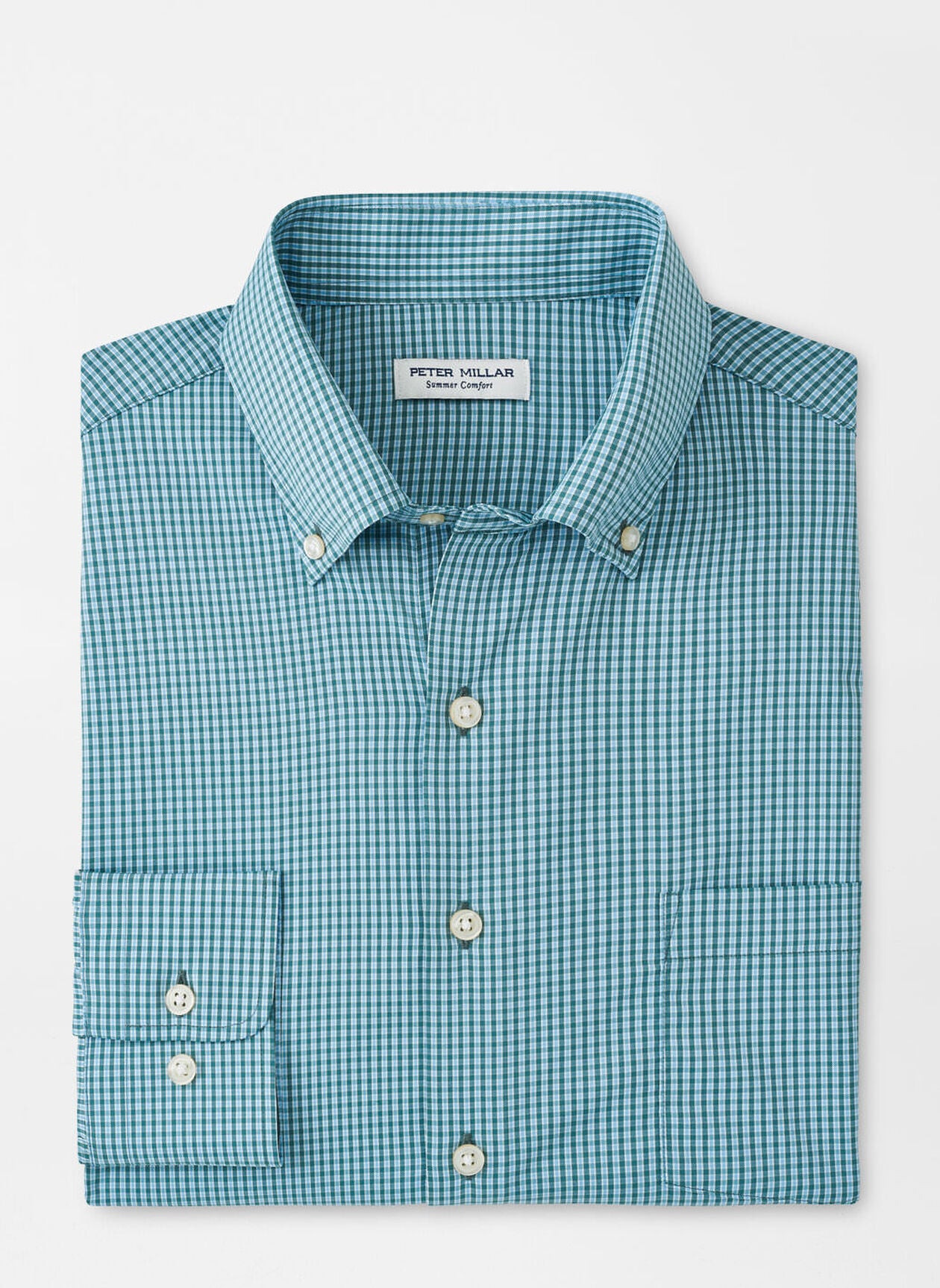 Peter Millar - Barrie Performance Twill Sport Shirt - Sherwood