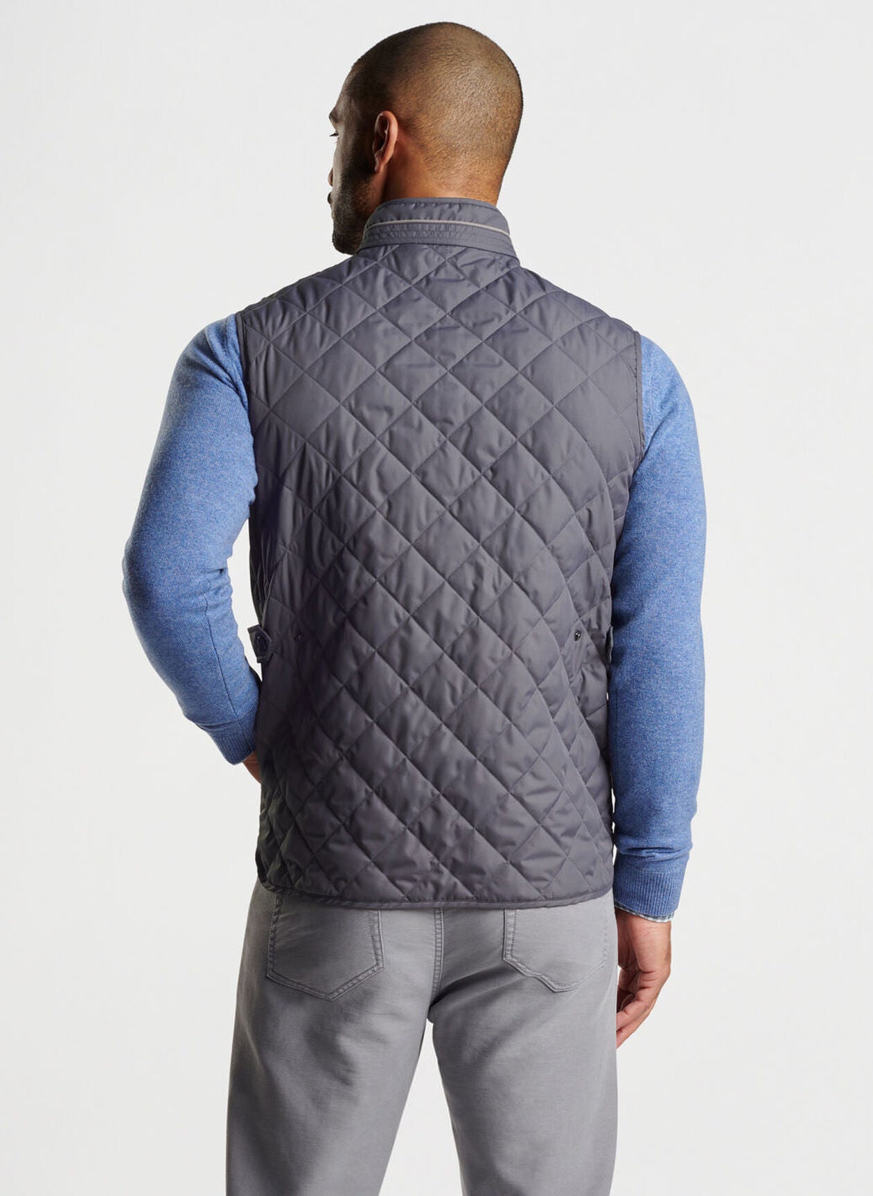 Essex Vest by Peter Millar - Iron