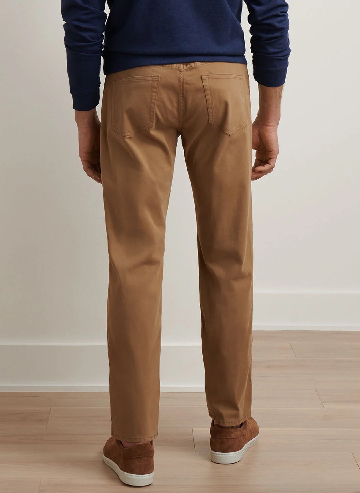 Signature Sateen Five-Pocket Pant by Peter Millar - Rye