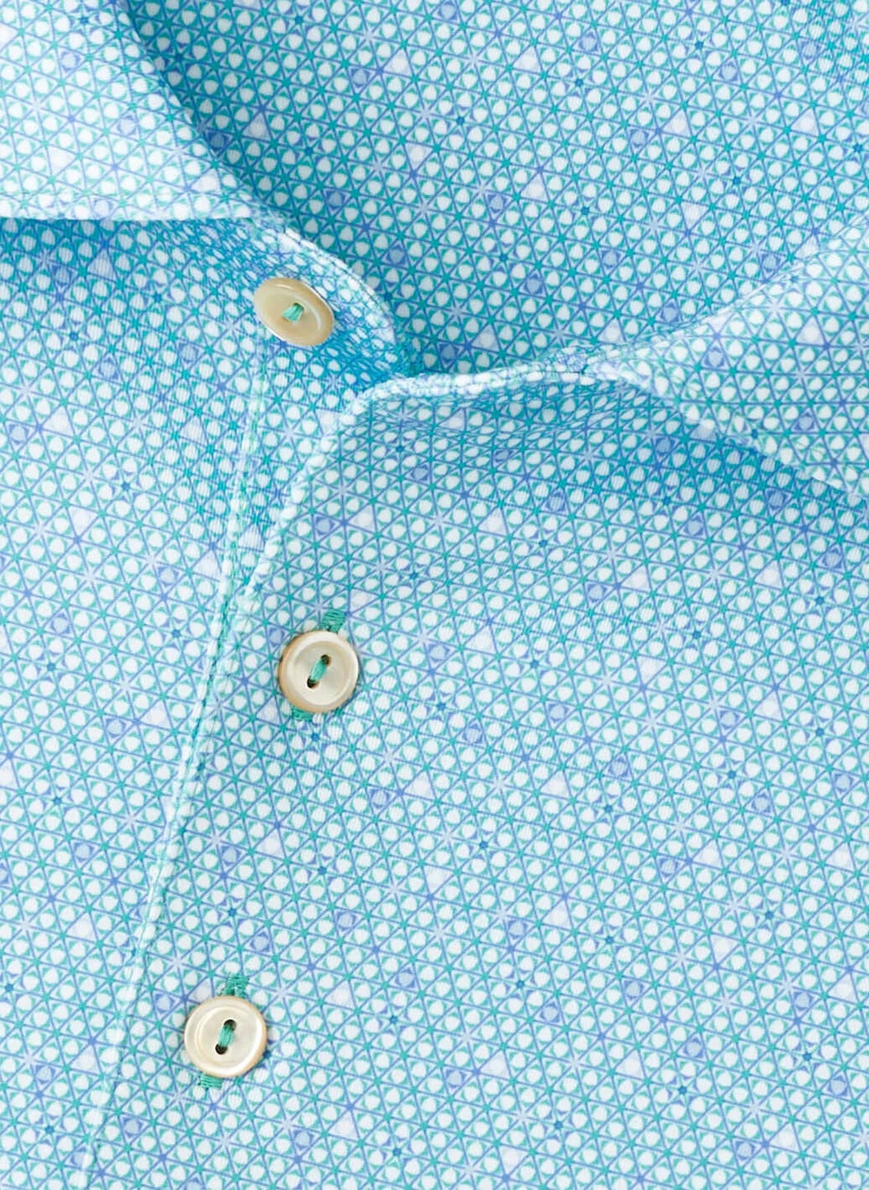 Costanzo Geo Performance Jersey Polo by Peter Millar - Medow