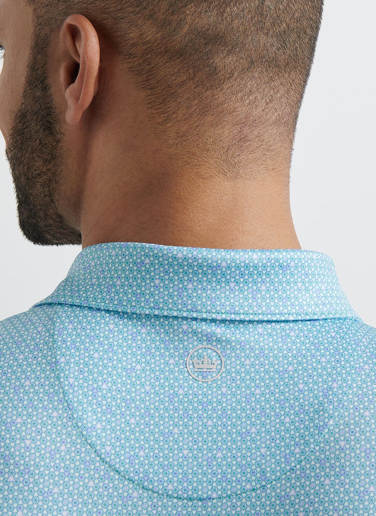 Costanzo Geo Performance Jersey Polo by Peter Millar - Medow