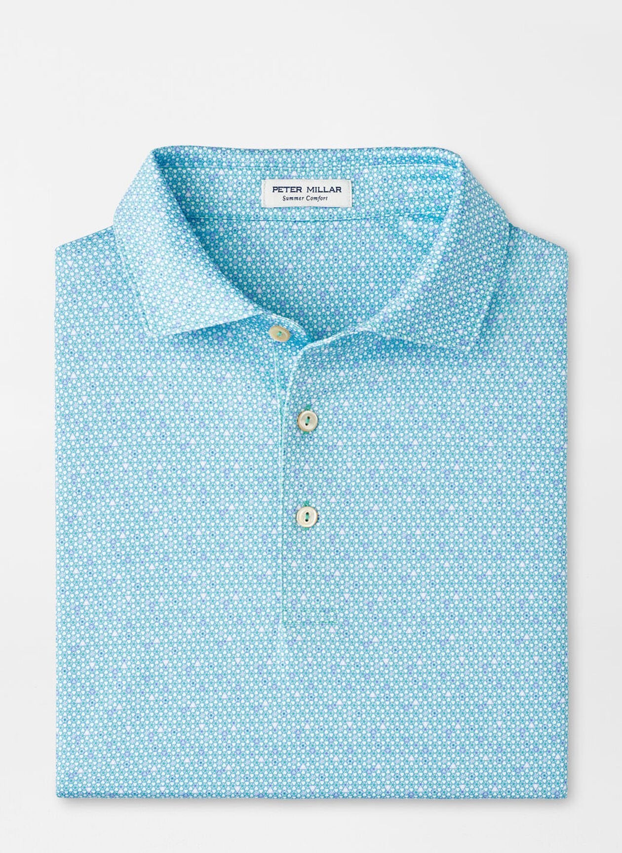 Costanzo Geo Performance Jersey Polo by Peter Millar - Medow