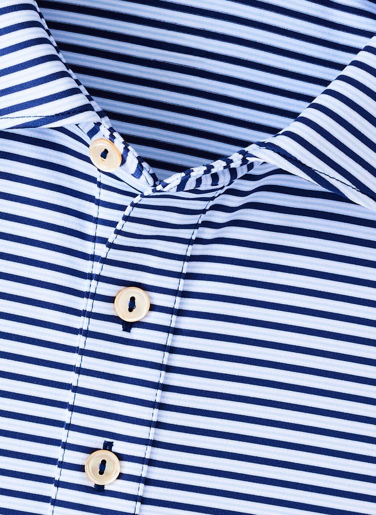 Culver Performance Jersey Polo by Peter Millar - Sports Navy