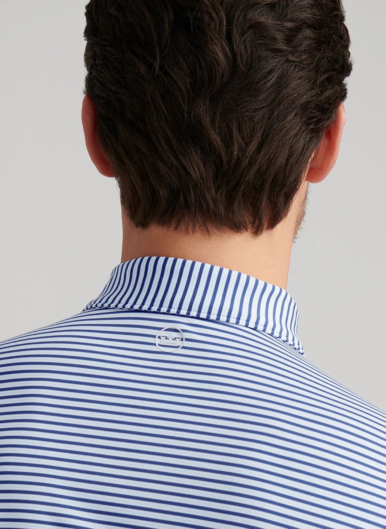 Culver Performance Jersey Polo by Peter Millar - Sports Navy