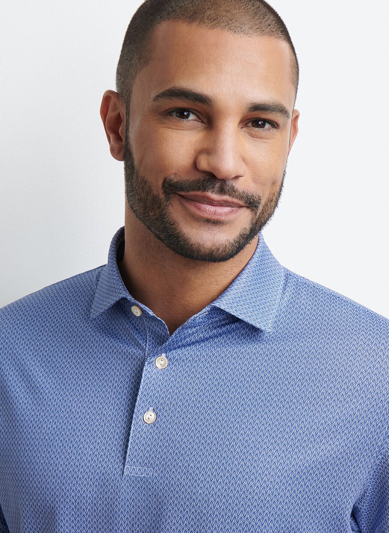 Abbott Performance Jersey Polo by Peter Millar - White