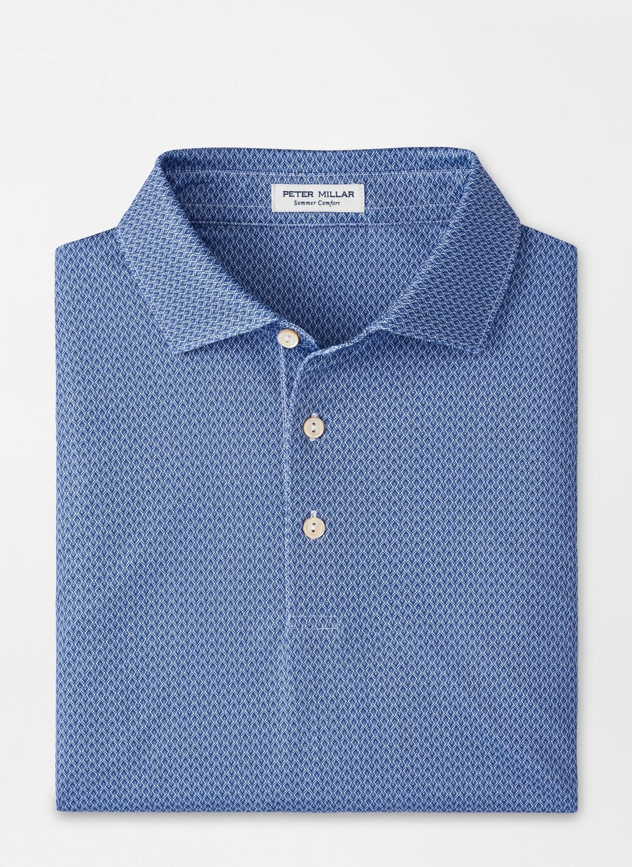 Abbott Performance Jersey Polo by Peter Millar - White