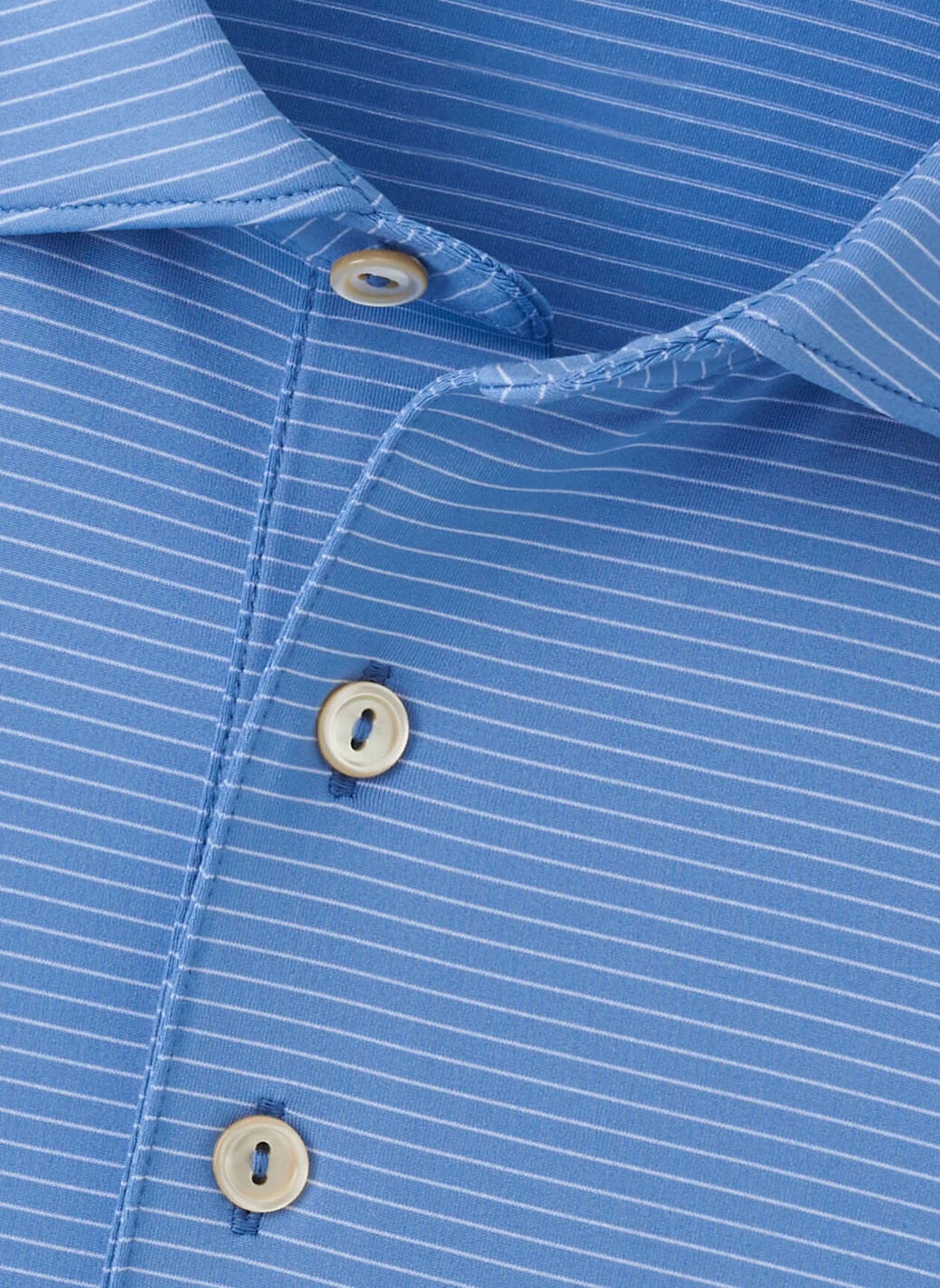 Highland Performance Jersey Polo by Peter Millar - Evening Tide