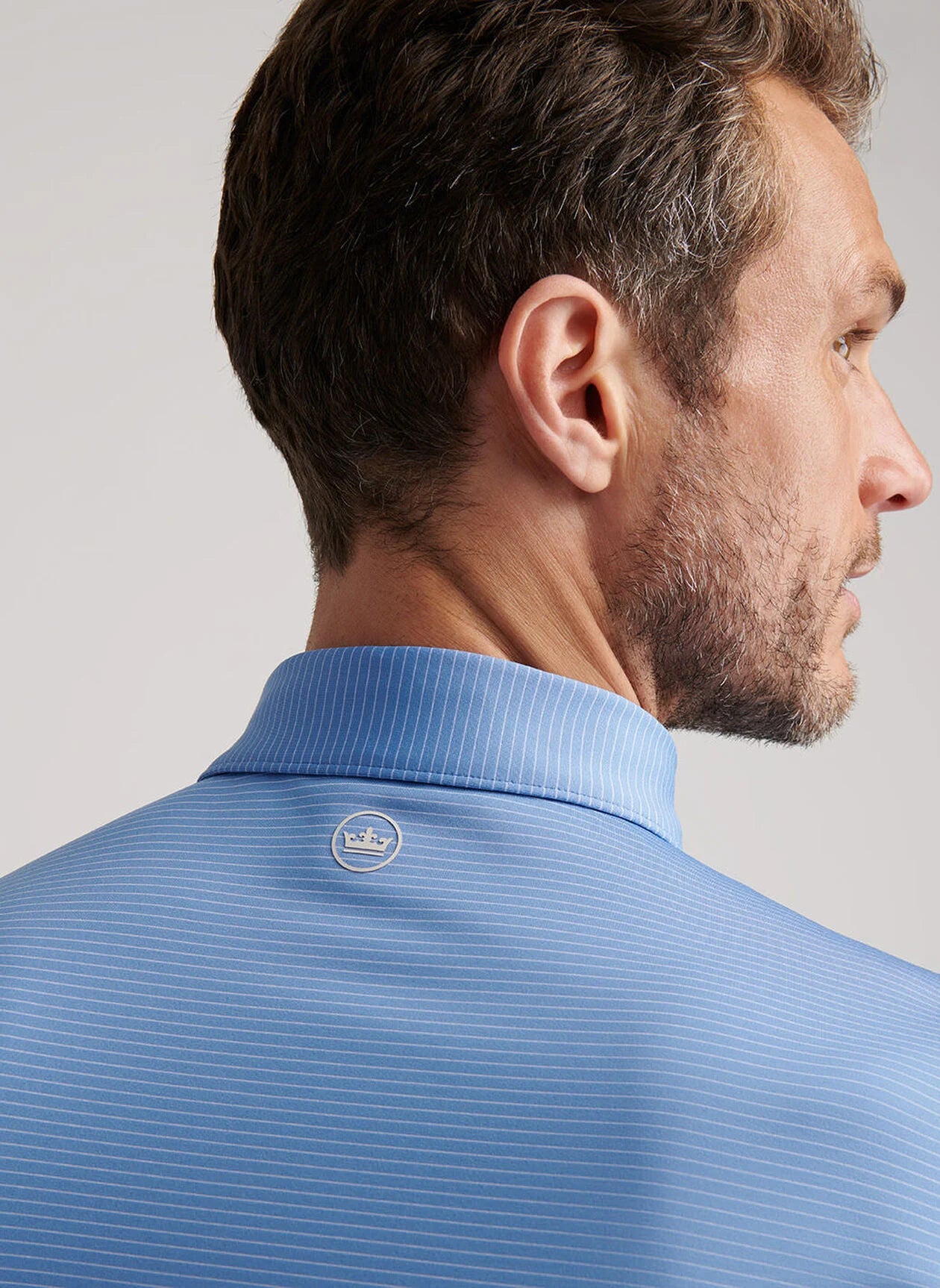 Highland Performance Jersey Polo by Peter Millar - Evening Tide