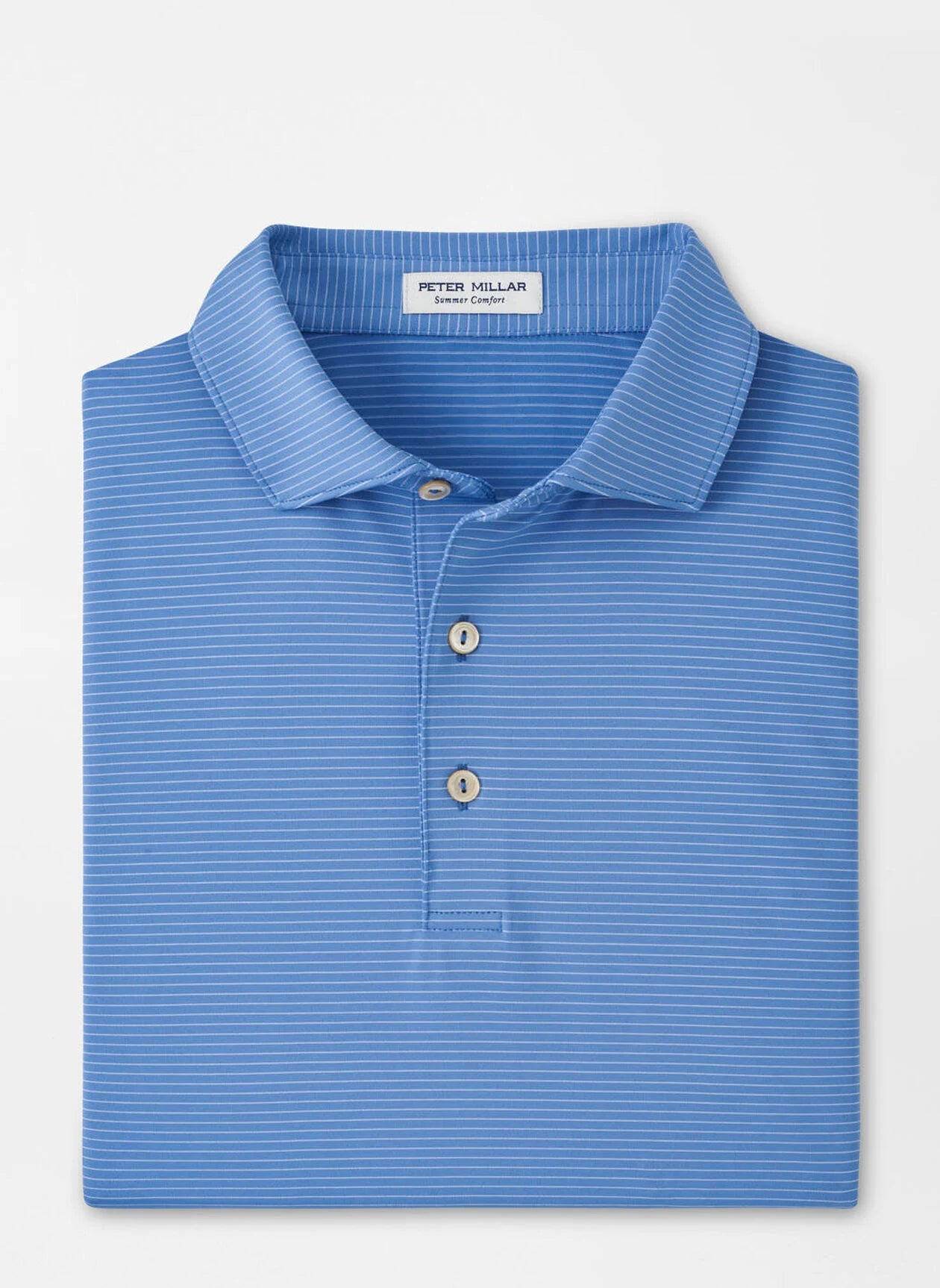 Highland Performance Jersey Polo by Peter Millar - Evening Tide