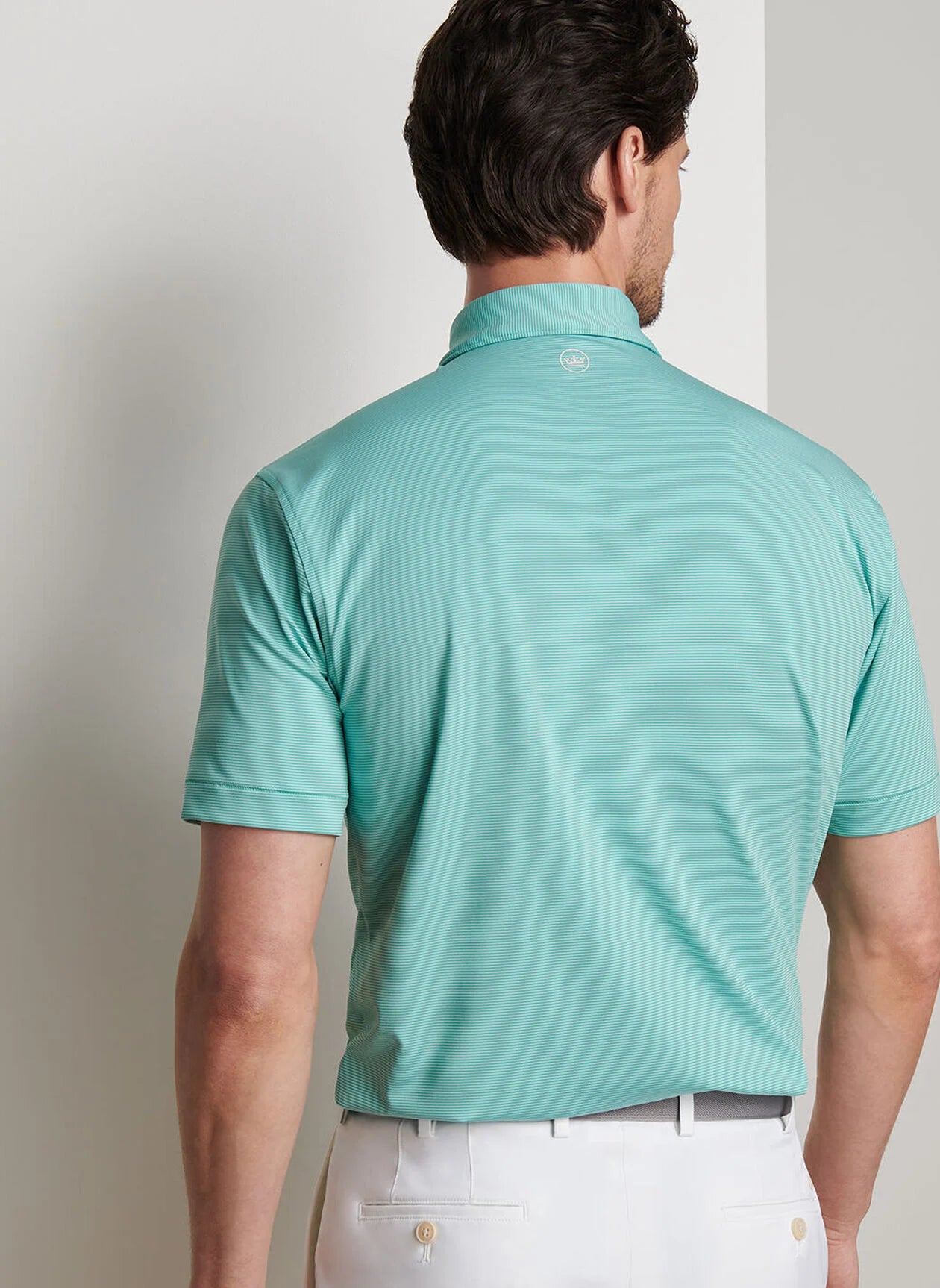 Jubilee Performance Jersey Polo by Peter Millar - Meadow