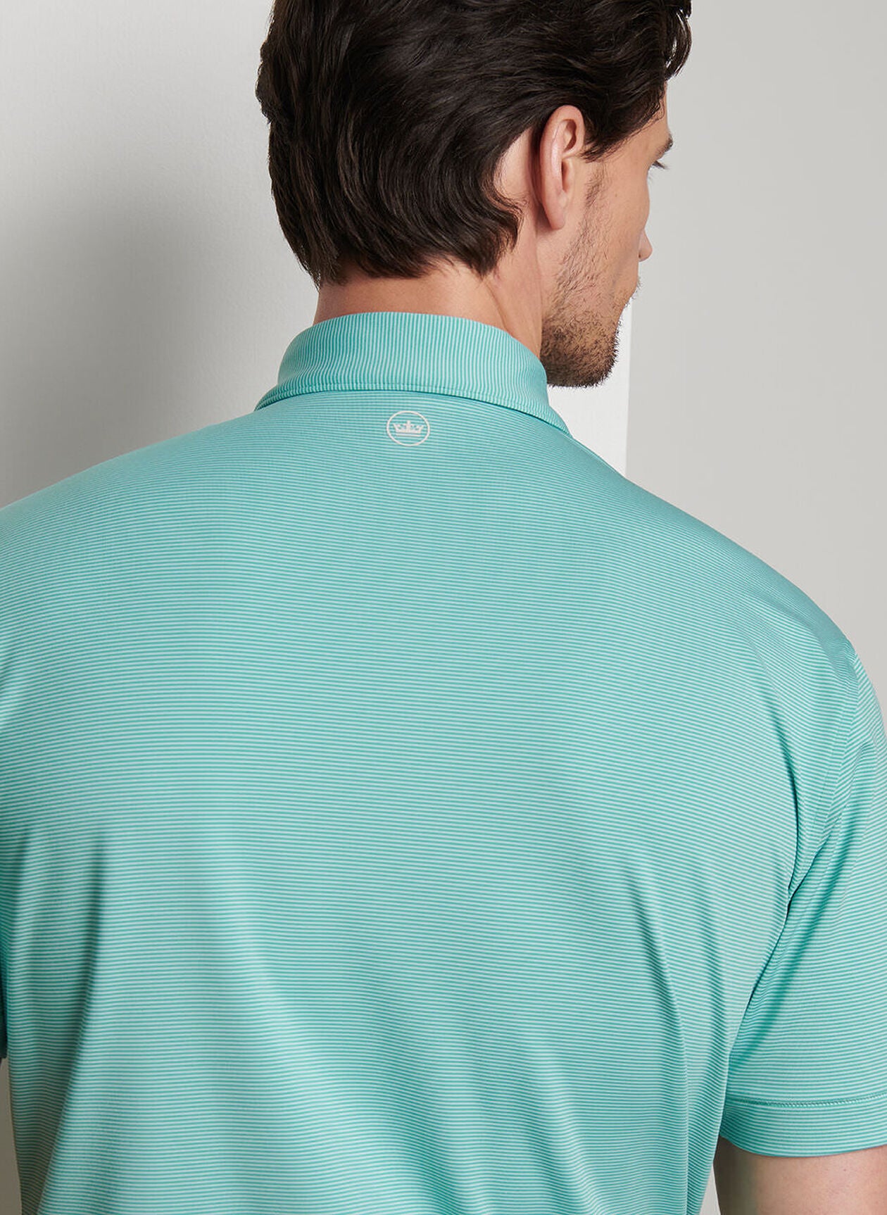 Jubilee Performance Jersey Polo by Peter Millar - Meadow