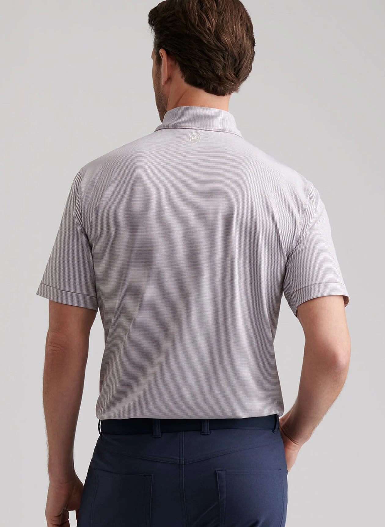 Jubilee Performance Jersey Polo by Peter Millar - Poplar Brown