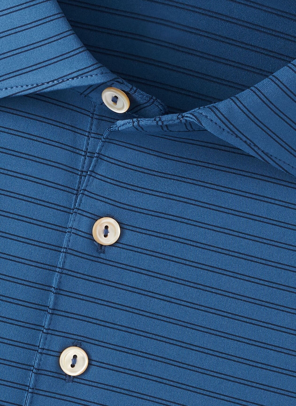 Eden Performance Jersey Polo by Peter Millar - Blue Haze