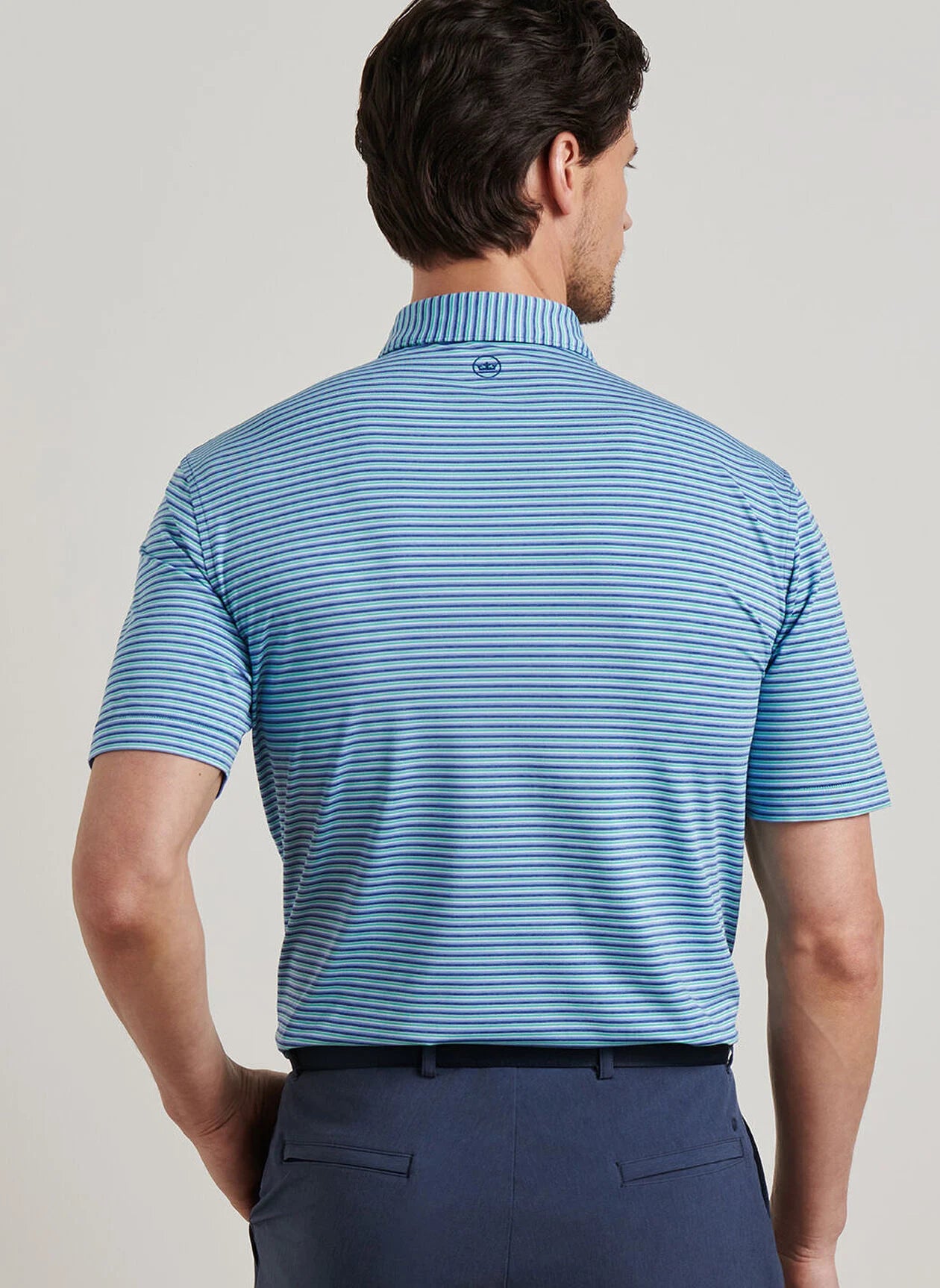 Lenway Performance Jersey Polo by Peter Millar - Sports Navy