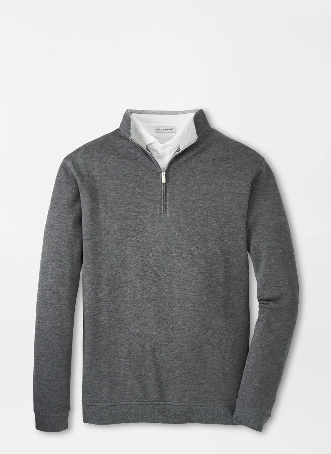 Crown Comfort Pullover by Peter Millar - Charcoal