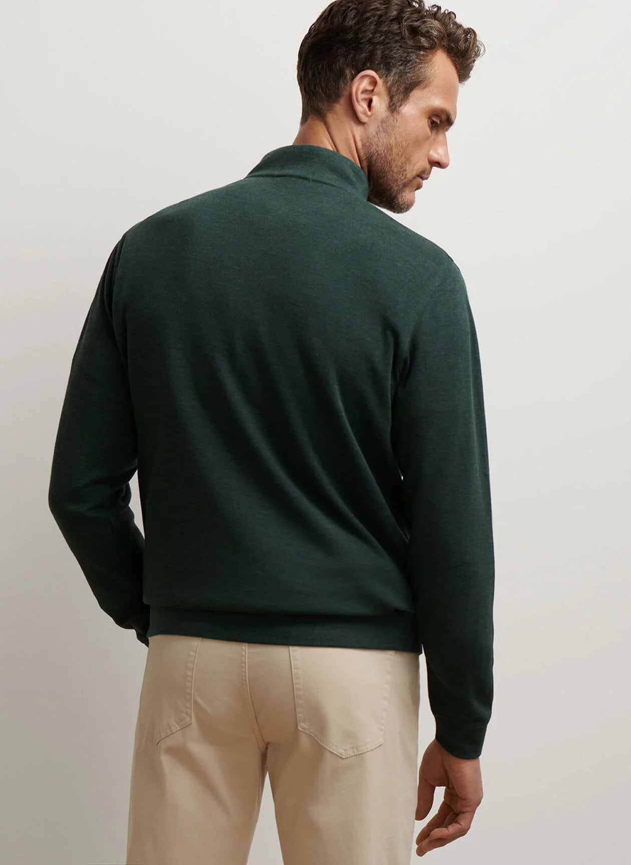 Crown Comfort Pullover by Peter Millar - Deep Verdant