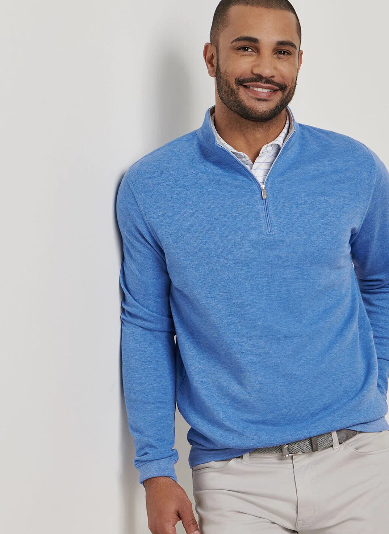 Crown Comfort Pullover by Peter Millar - Evening Tide