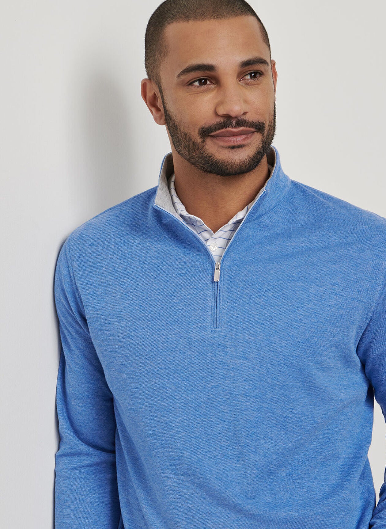 Crown Comfort Pullover by Peter Millar - Evening Tide