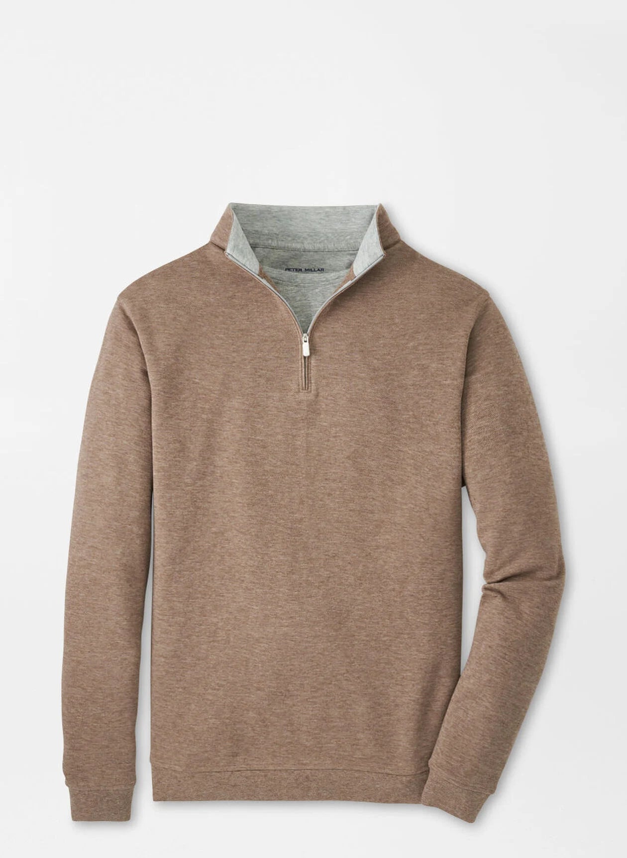 Crown Comfort Pullover by Peter Millar - Poplar Brown
