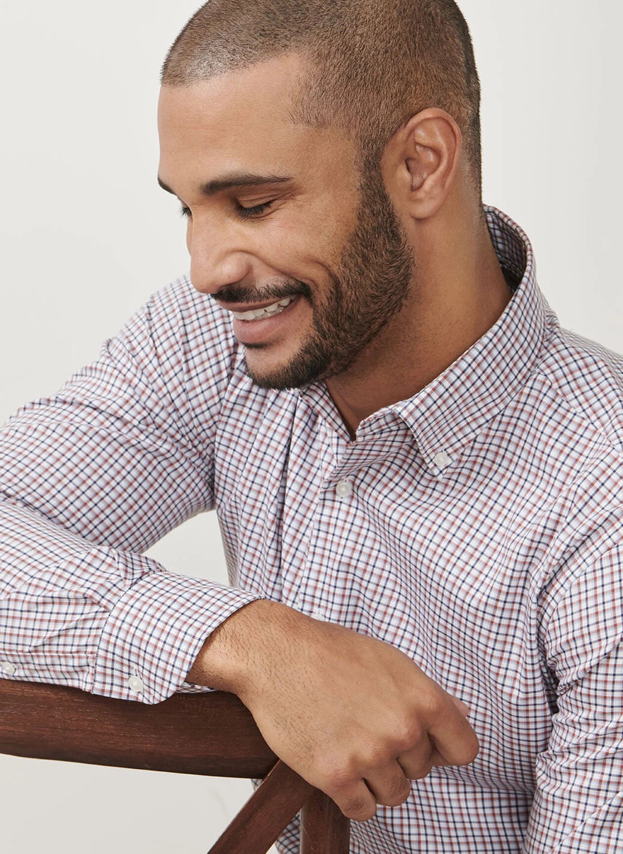 Julian Crown Lite Cotton-Stretch Sport Shirt by Peter Millar - Navy