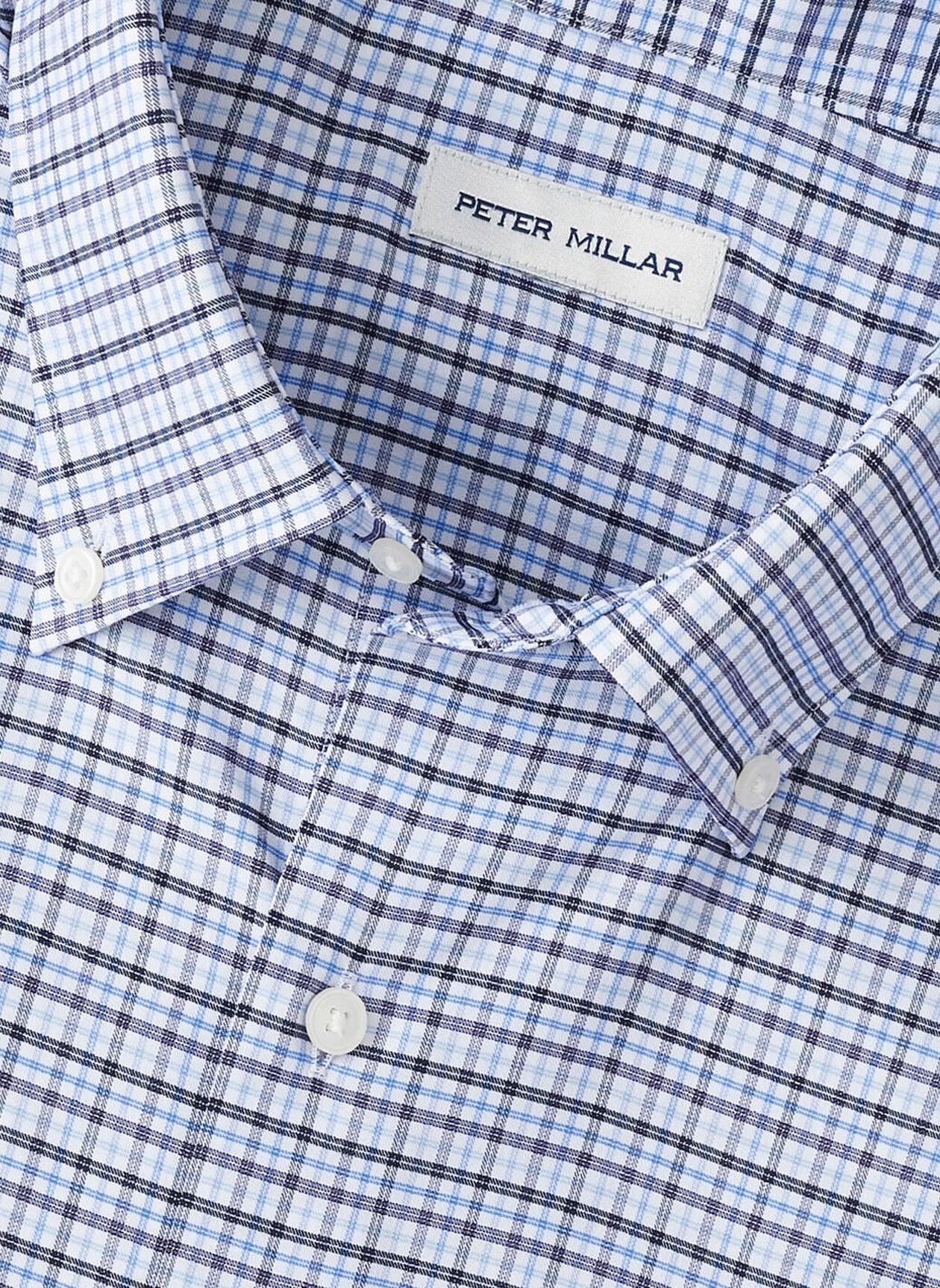 Leavenworth Performance Twill Sport Shirt by Peter Millar - Evening Tide